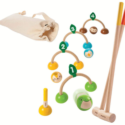 PlanToys Krocket Spiel Tiere