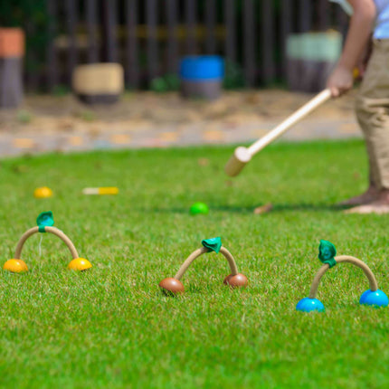 PlanToys Krocket Spiel Tiere