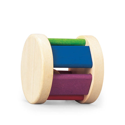 PlanToys Krabbelspielzeug Rolle Rollrassel Walze