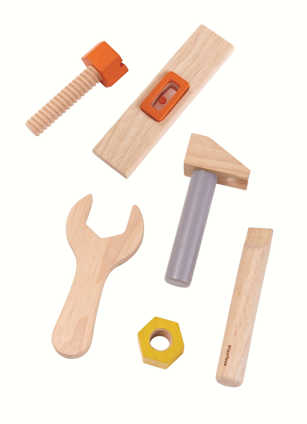 PlanToys Werkzeuggürtel Set (7 Teile) - Heldenspielzeug