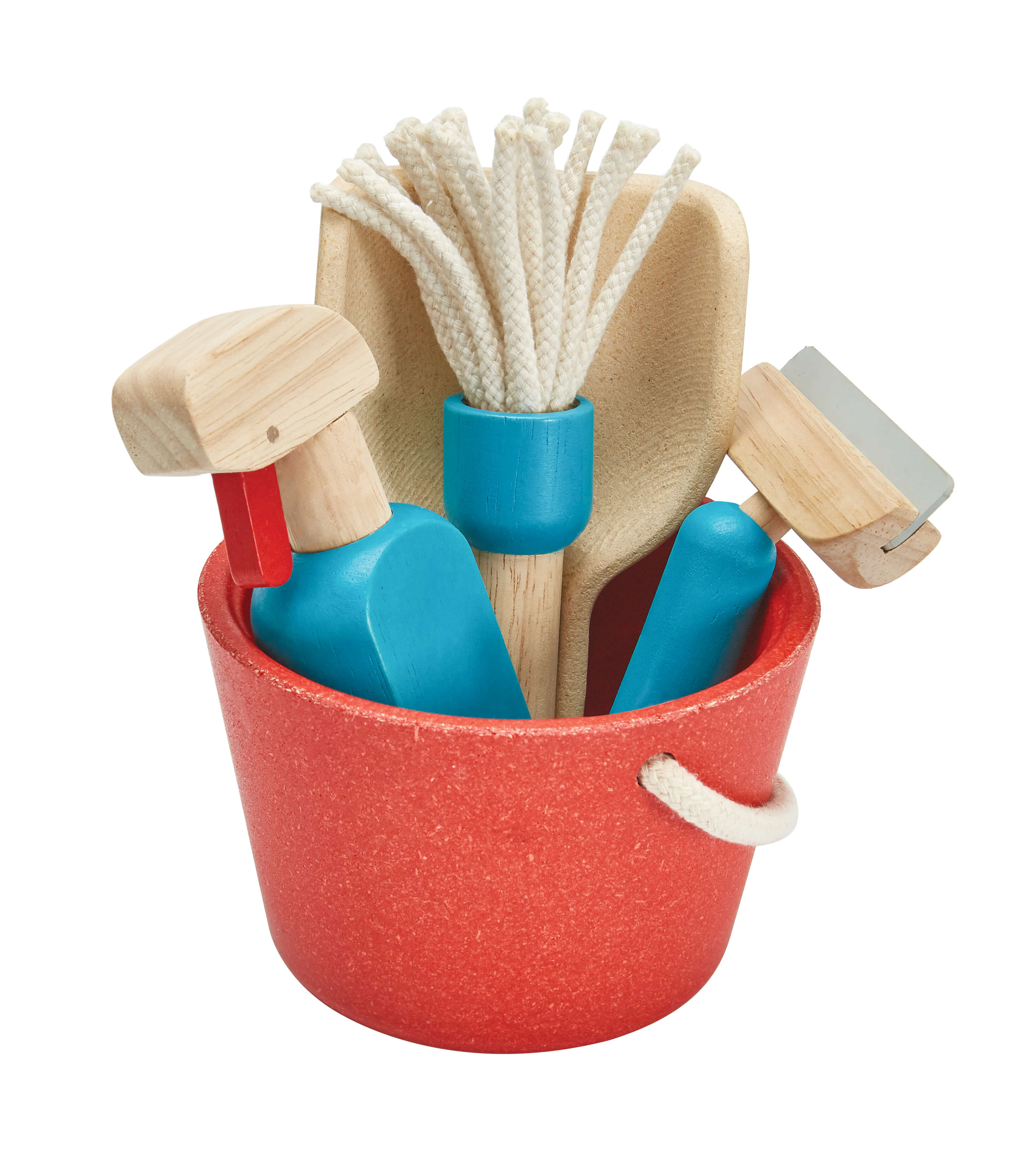 PlanToys Haus Putz-Set (5 Teile) - Heldenspielzeug