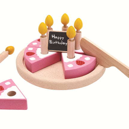 PlanToys Geburtstagskuchen Set (15 Teile)