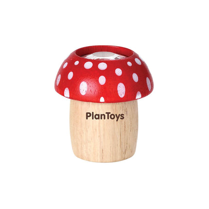 PlanToys Kaleidoskop Pilz Rot