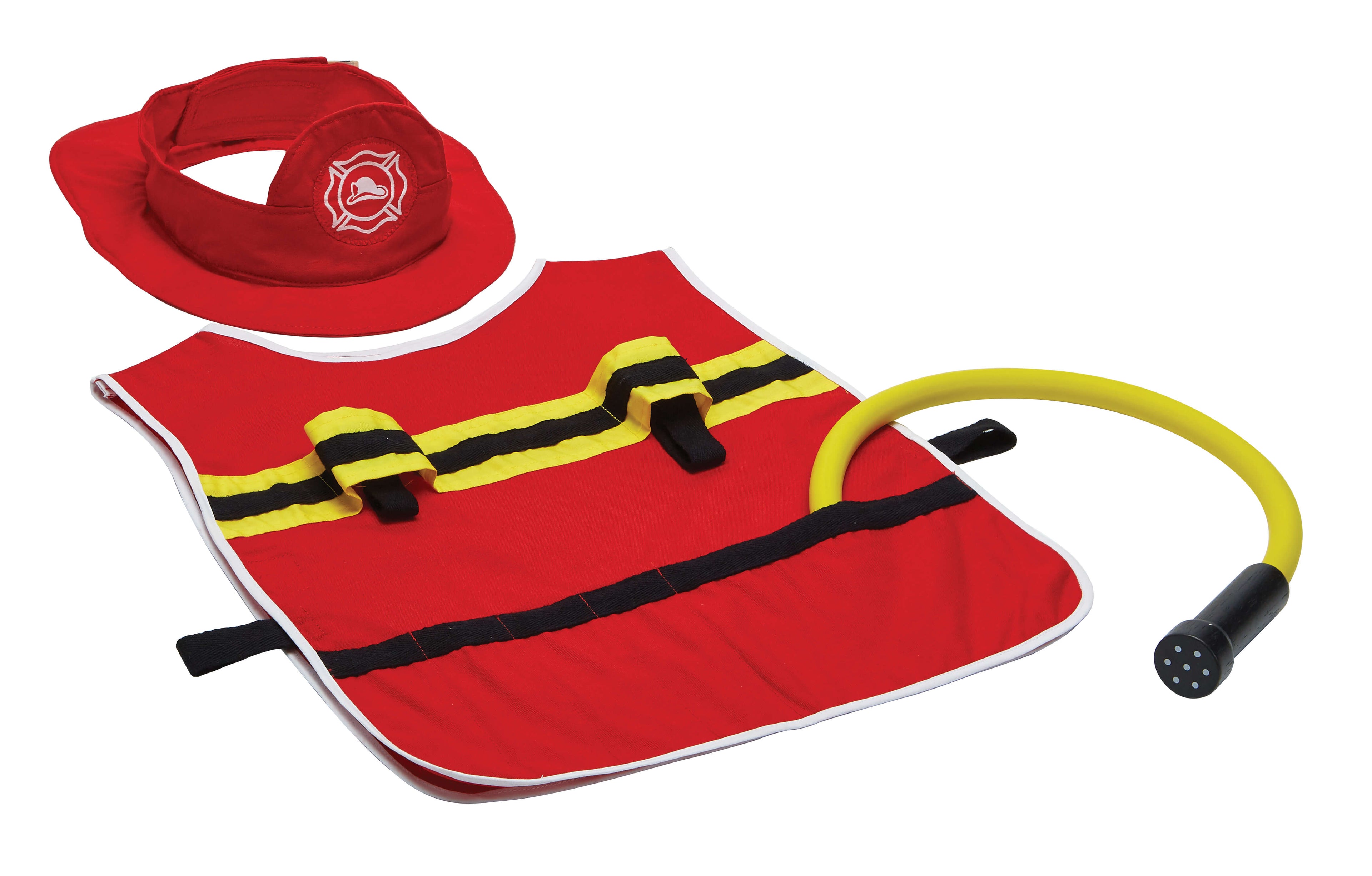 PlanToys Feuerwehrleute Spielset (8 Teile) - Heldenspielzeug