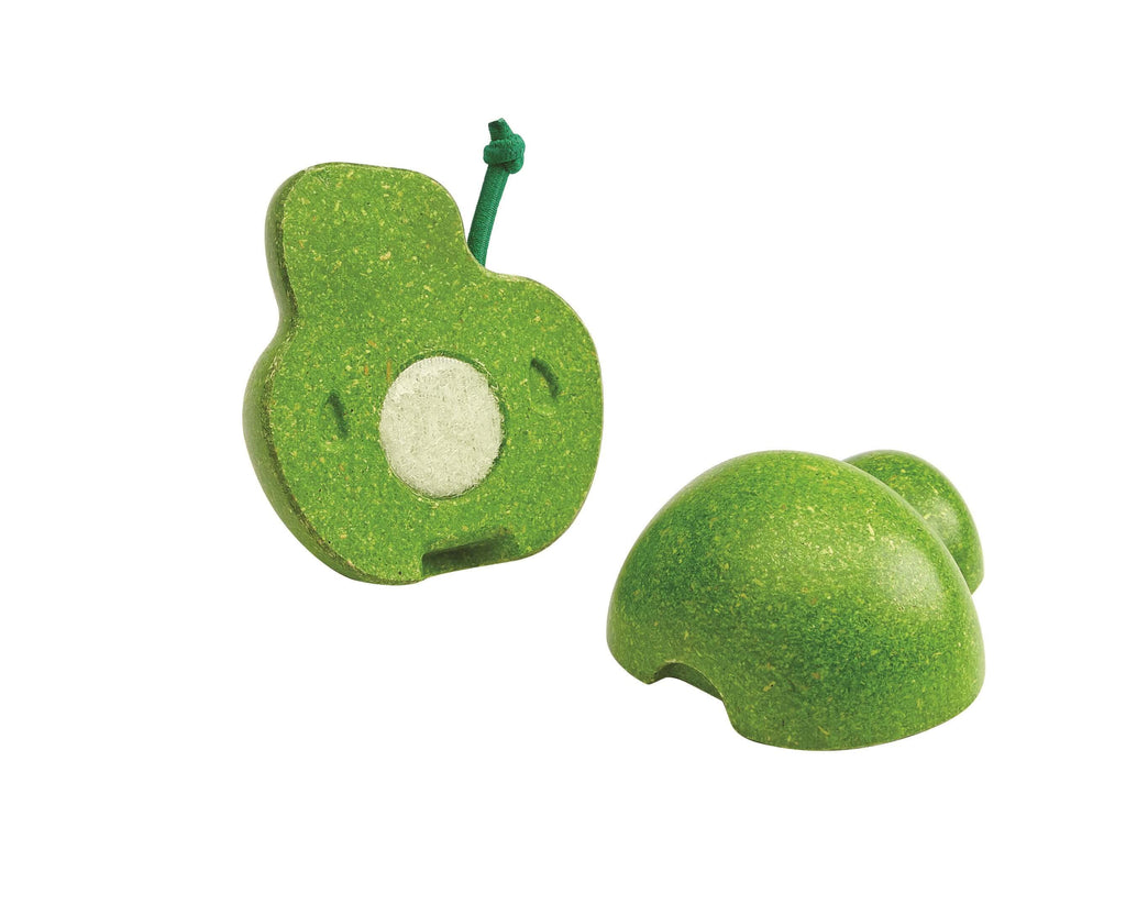 PlanToys Krummes Obst & Gemüse Schneideset (6 Teile) - Heldenspielzeug