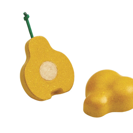 PlanToys Krummes Obst & Gemüse Schneideset (6 Teile) - Heldenspielzeug