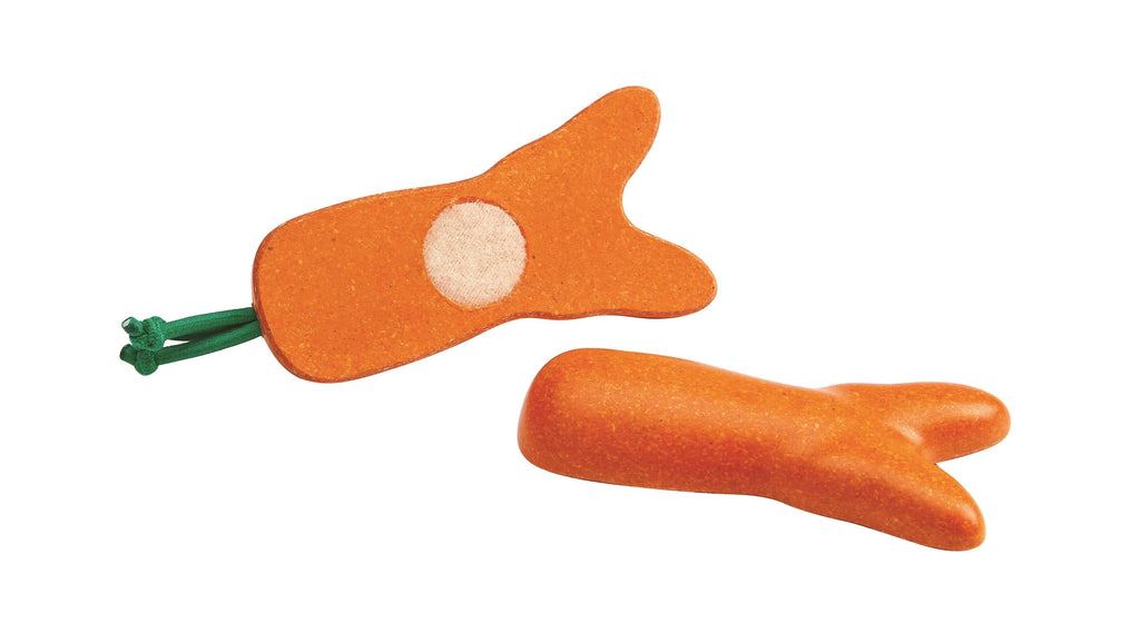 PlanToys Krummes Obst & Gemüse Schneideset (6 Teile) - Heldenspielzeug