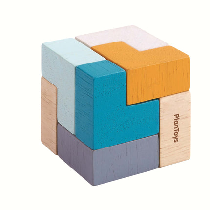 PlanToys 3D Würfel Puzzle (9 Teile)