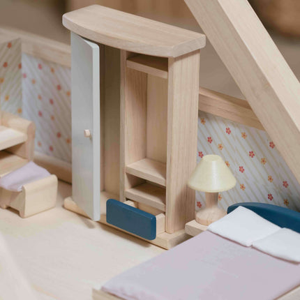 PlanToys Puppenhausmöbel Schlafzimmer Orchard