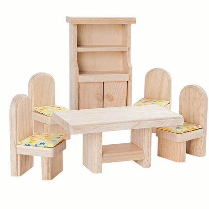 PlanToys Puppenhausmöbel Esszimmer Classic