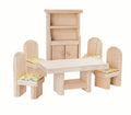 PlanToys Puppenhausmöbel Esszimmer Classic - Heldenspielzeug