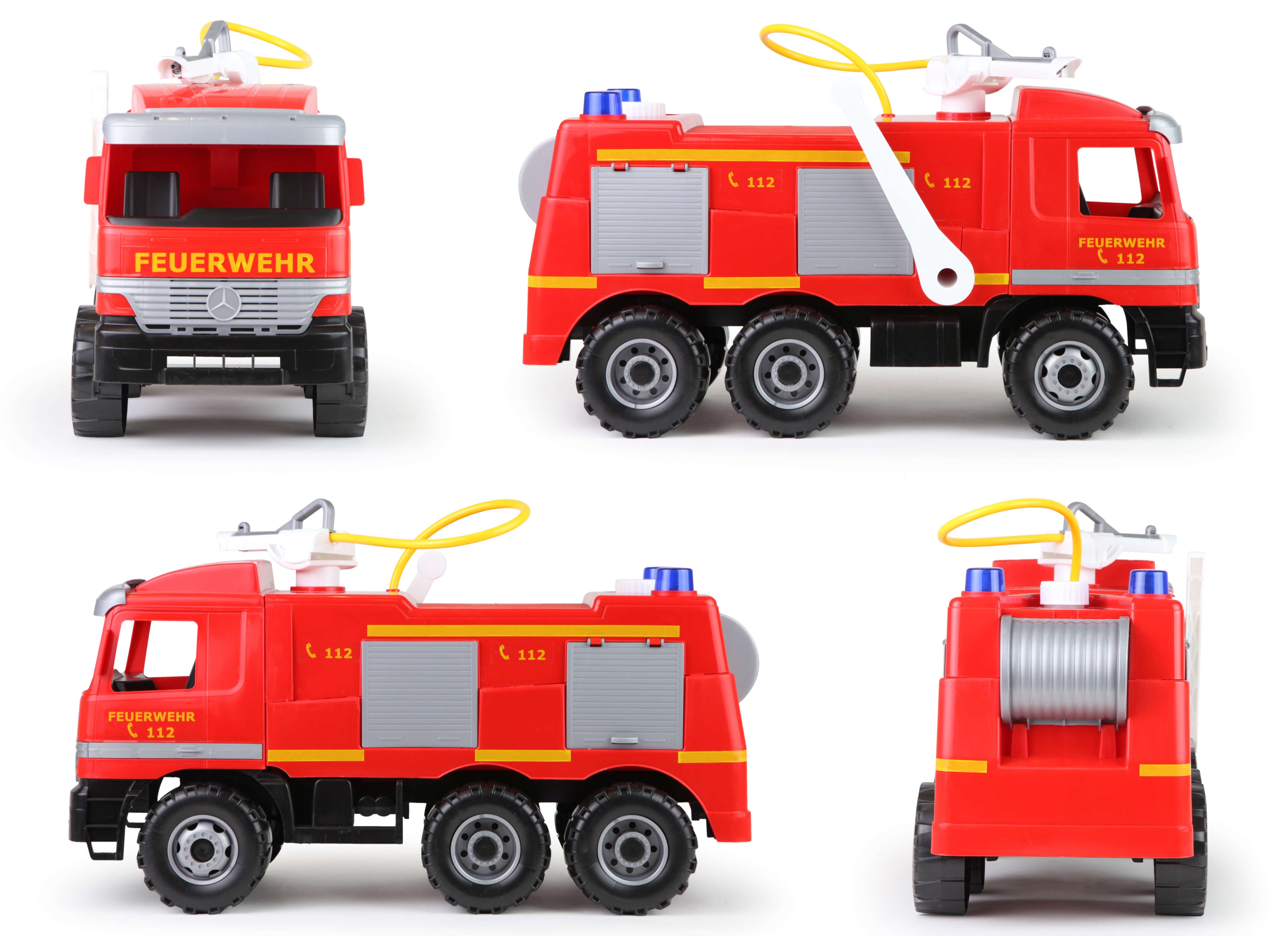 Lena GIGA TRUCKS Feuerwehr mit Pumpe - Heldenspielzeug