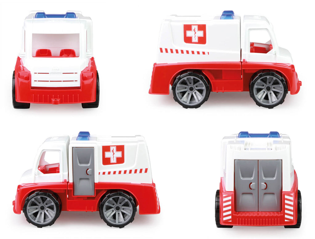 Lena TRUXX Krankenwagen mit Zubehör - Heldenspielzeug