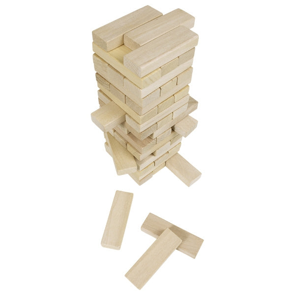 Goki Geschicklichkeitsspiel Jenga Wackelturm - Heldenspielzeug