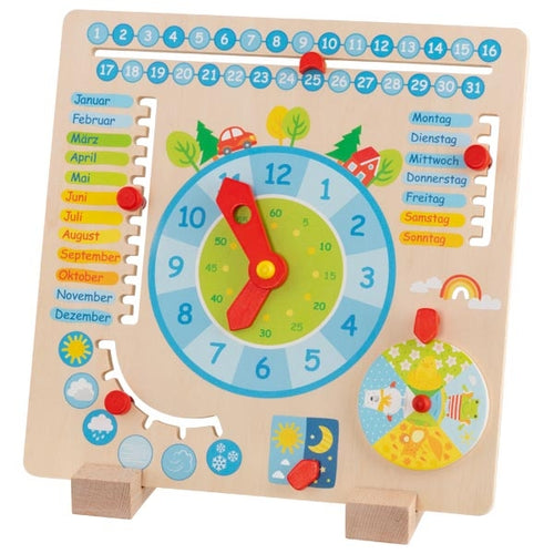 Goki Jahresuhr Lernkalender - Heldenspielzeug