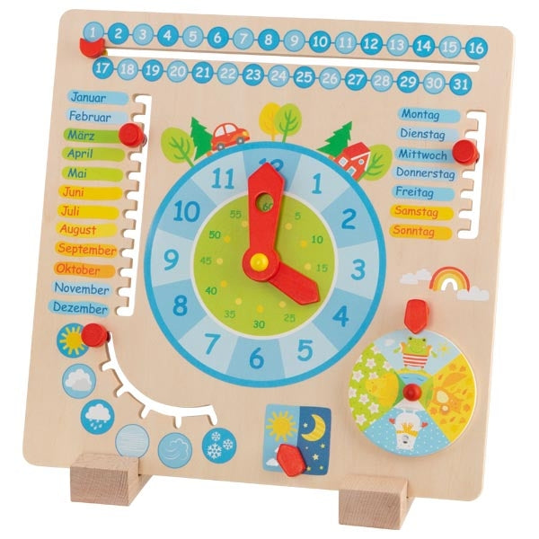 Goki Jahresuhr Lernkalender - Heldenspielzeug