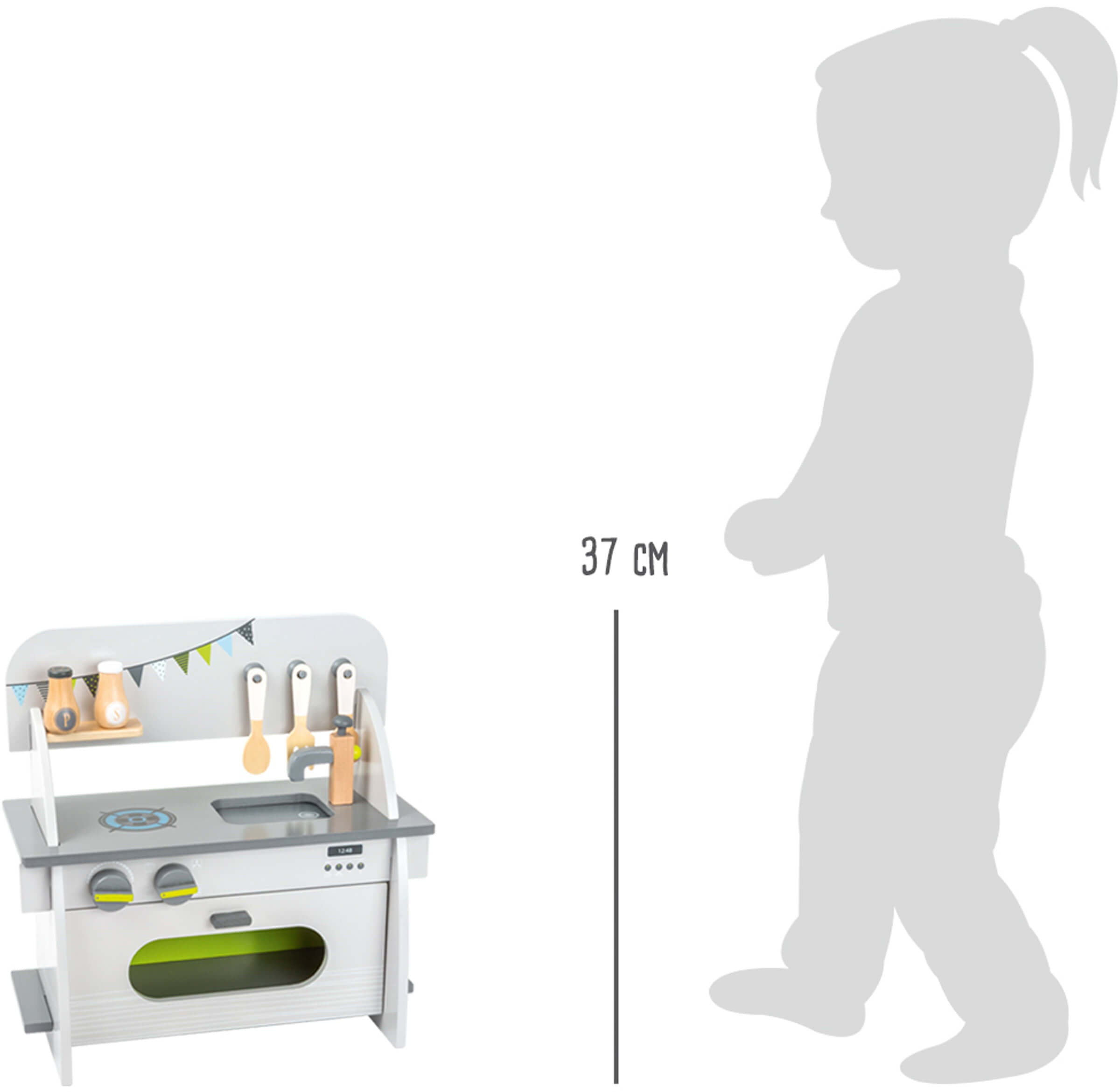 Small Foot Mini Kinderküche kompakt - Heldenspielzeug