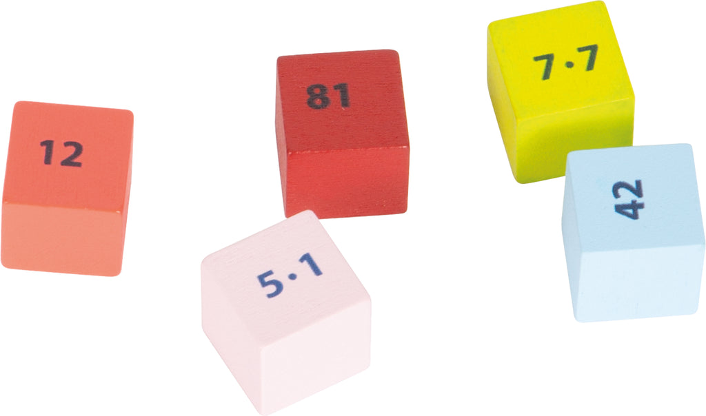 Small Foot Lernspiel Kunterbuntes 1 x 1 „Educate“ - Heldenspielzeug
