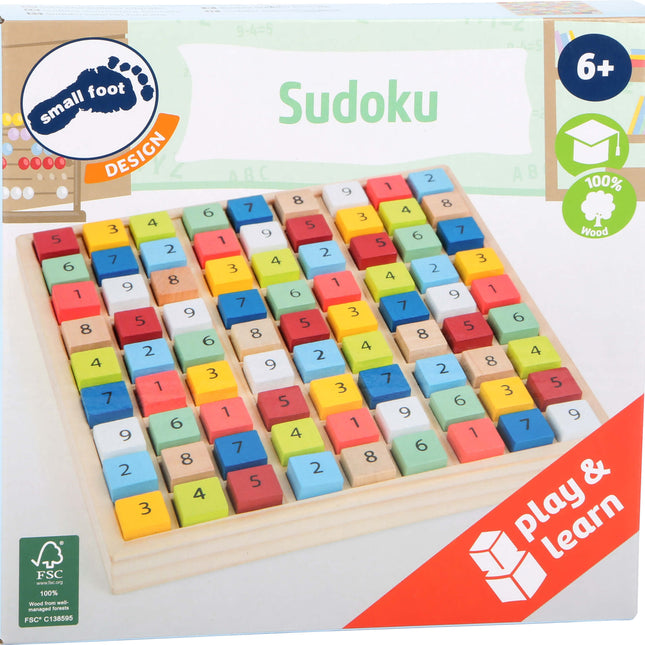 Small Foot Lernspiel Buntes Sudoku „Educate“