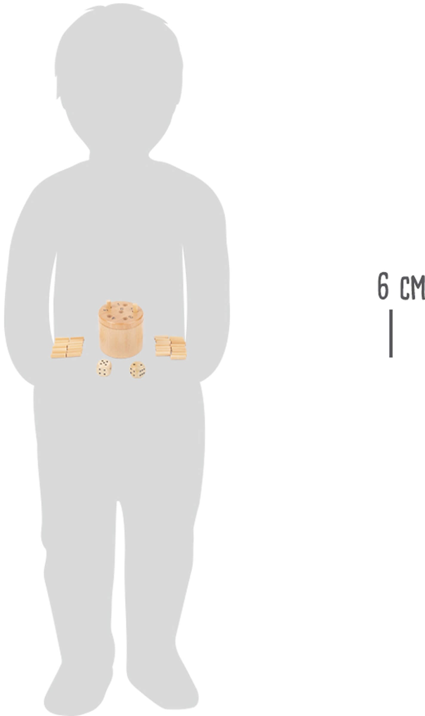 Small Foot Würfelspiel 6 raus - Heldenspielzeug