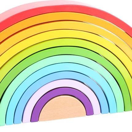 Small Foot Holzbausteine Regenbogen XL