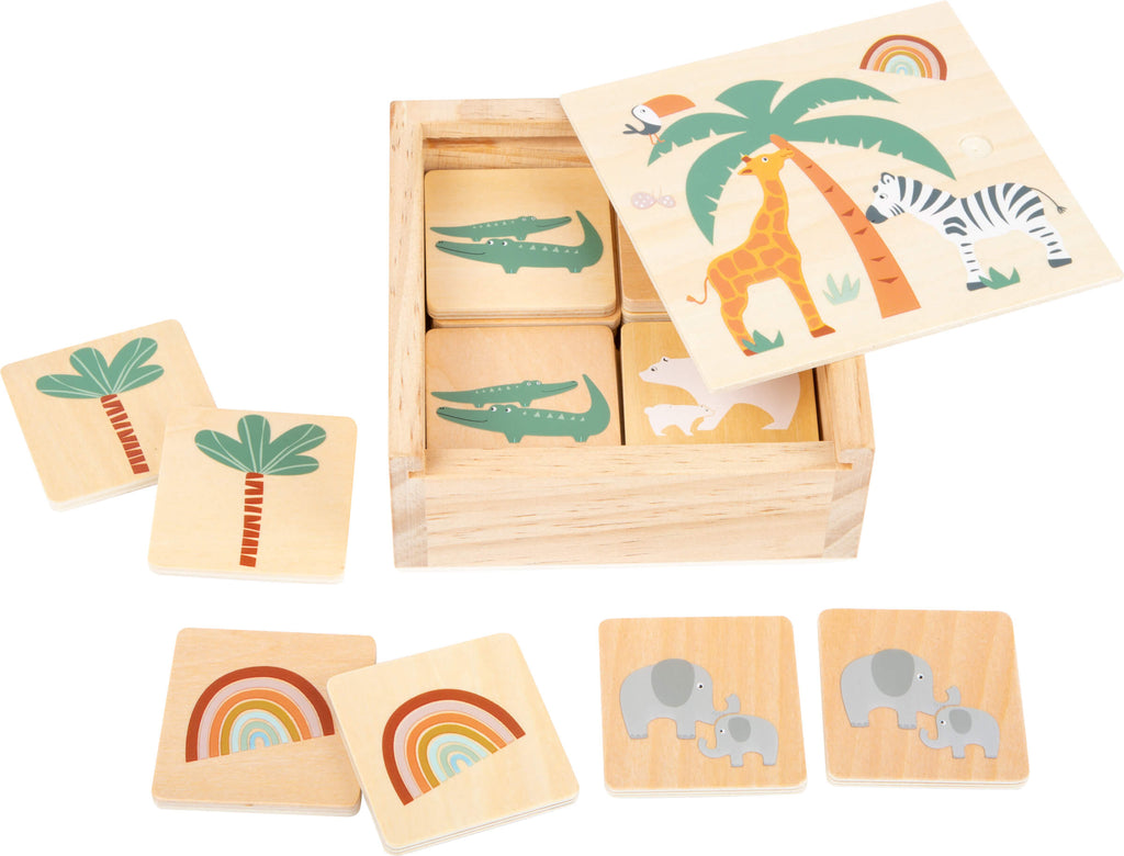 Small Foot Memory Memo „Safari“ - Heldenspielzeug