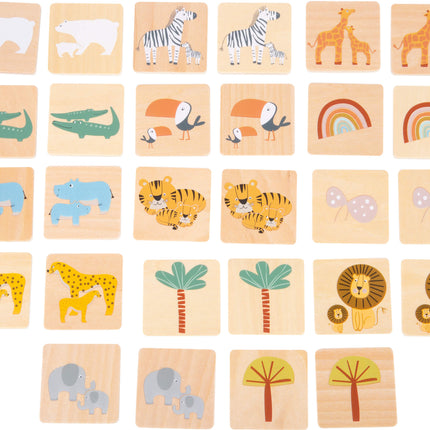 Small Foot Memory Memo „Safari“