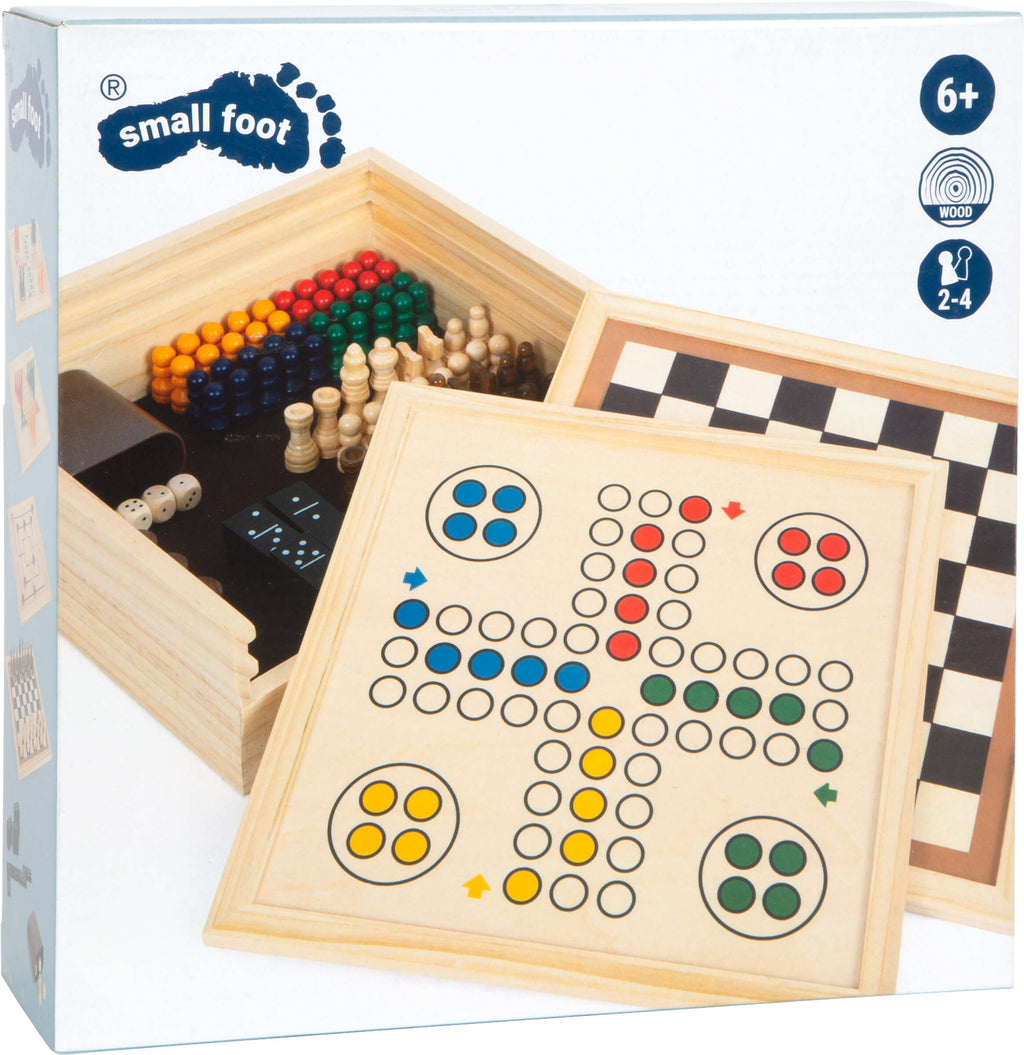 Small Foot Spielesammlung 7 Klassiker - Heldenspielzeug