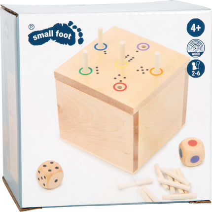 Small Foot Würfelspiel 6 raus in der Box