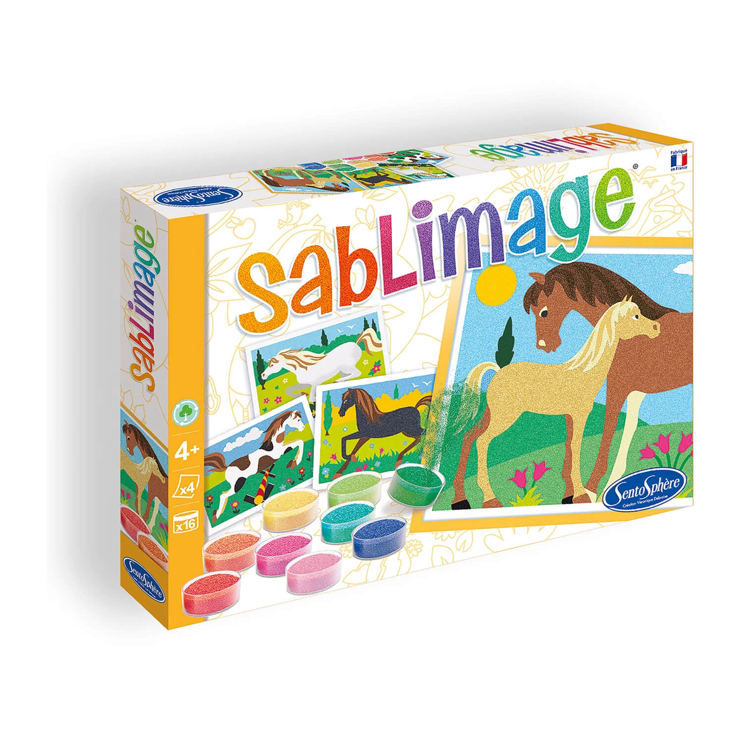 Sentosphere Sandbilder Pferde