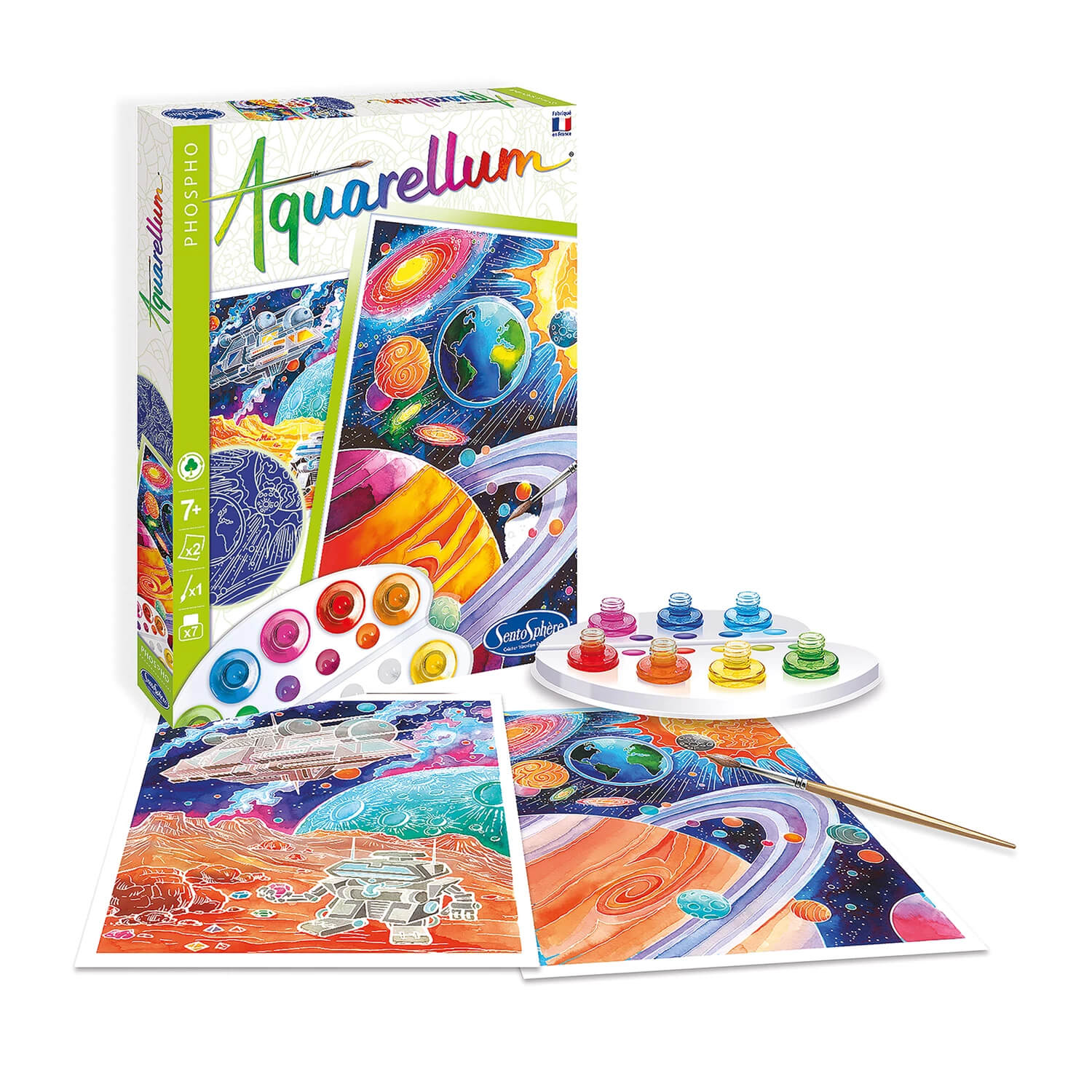 Sentosphere Auqarellum Nachtleuchtend Kosmos