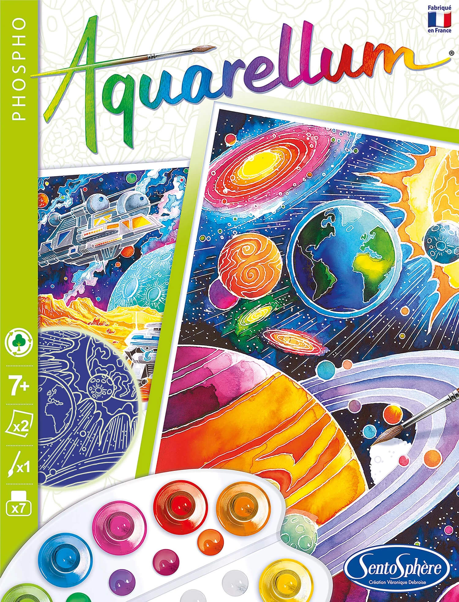 Sentosphere Auqarellum Nachtleuchtend Kosmos