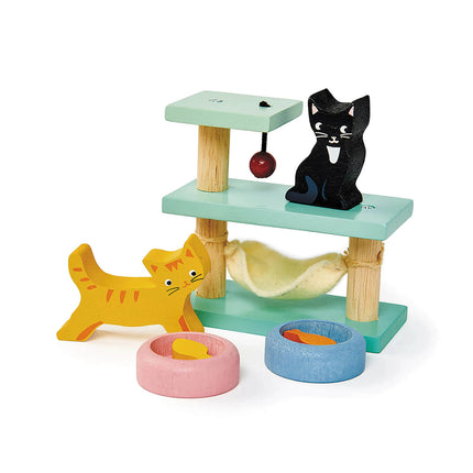 Tender Leaf Kinder Katzenbaum Set aus Holz