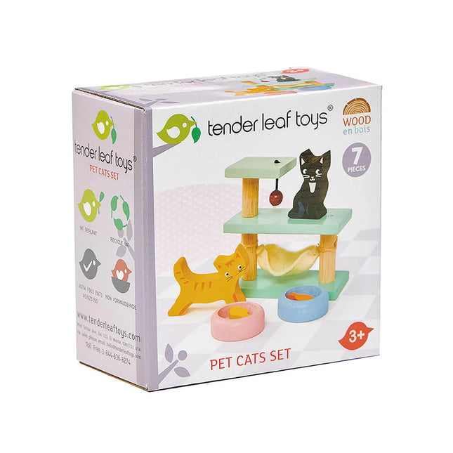 Tender Leaf Kinder Katzenbaum Set aus Holz