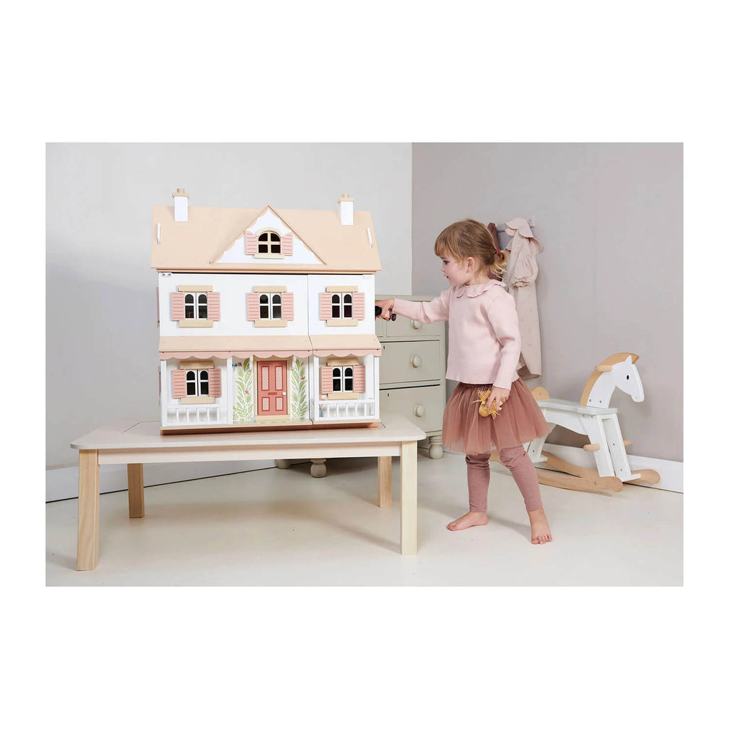Tender Leaf Holz Puppenhaus Landhaus Humming Bird
