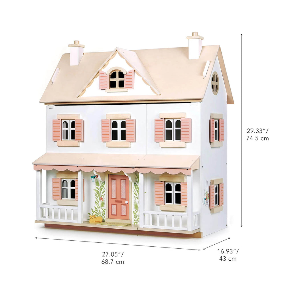 Tender Leaf Holz Puppenhaus Landhaus Humming Bird