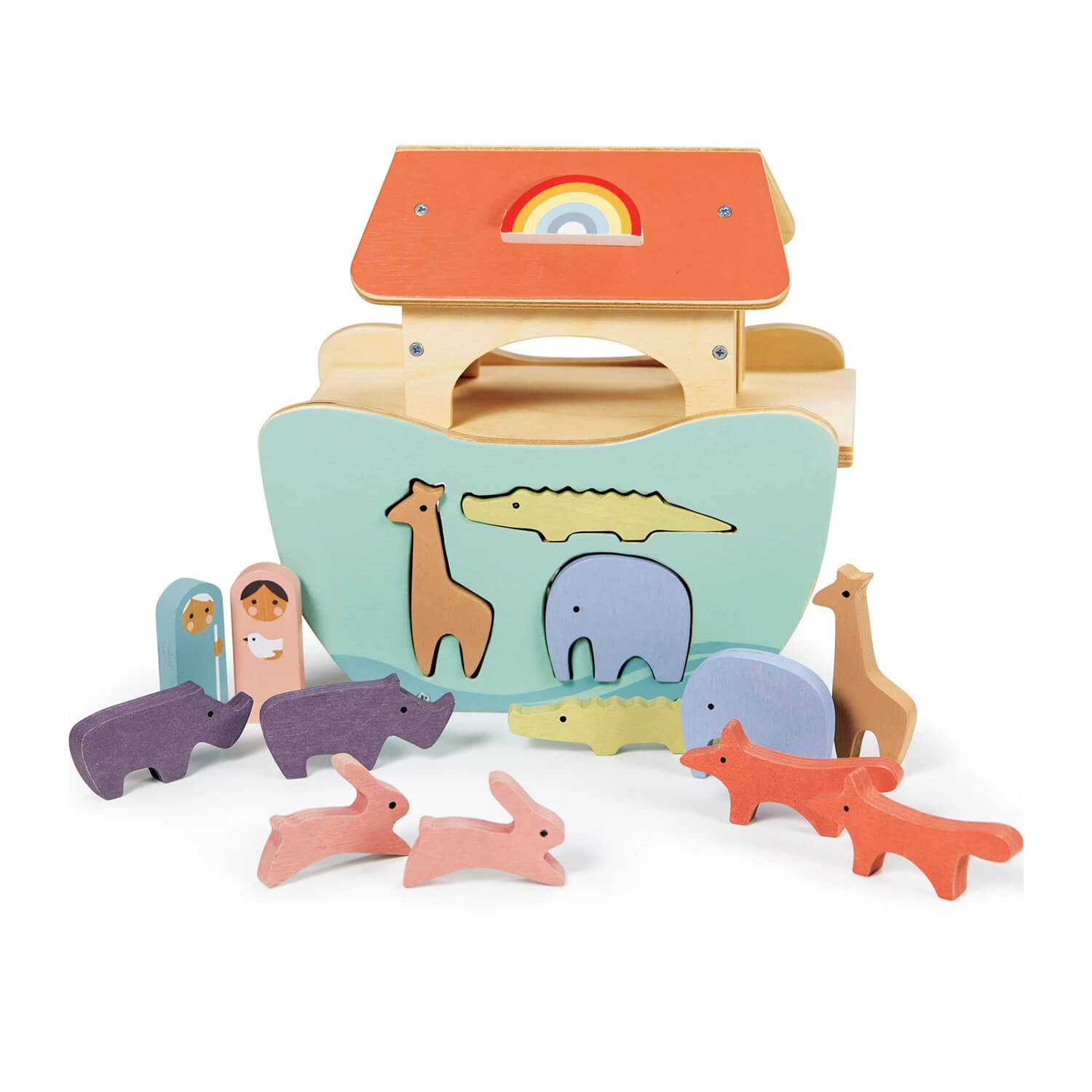 Tender Leaf Steckspiel Arche Noah