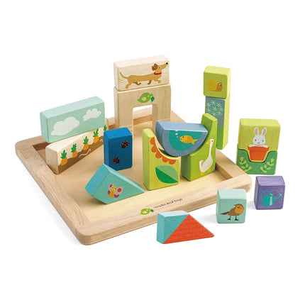 Tender Leaf Würfelpuzzle (17 Teile)