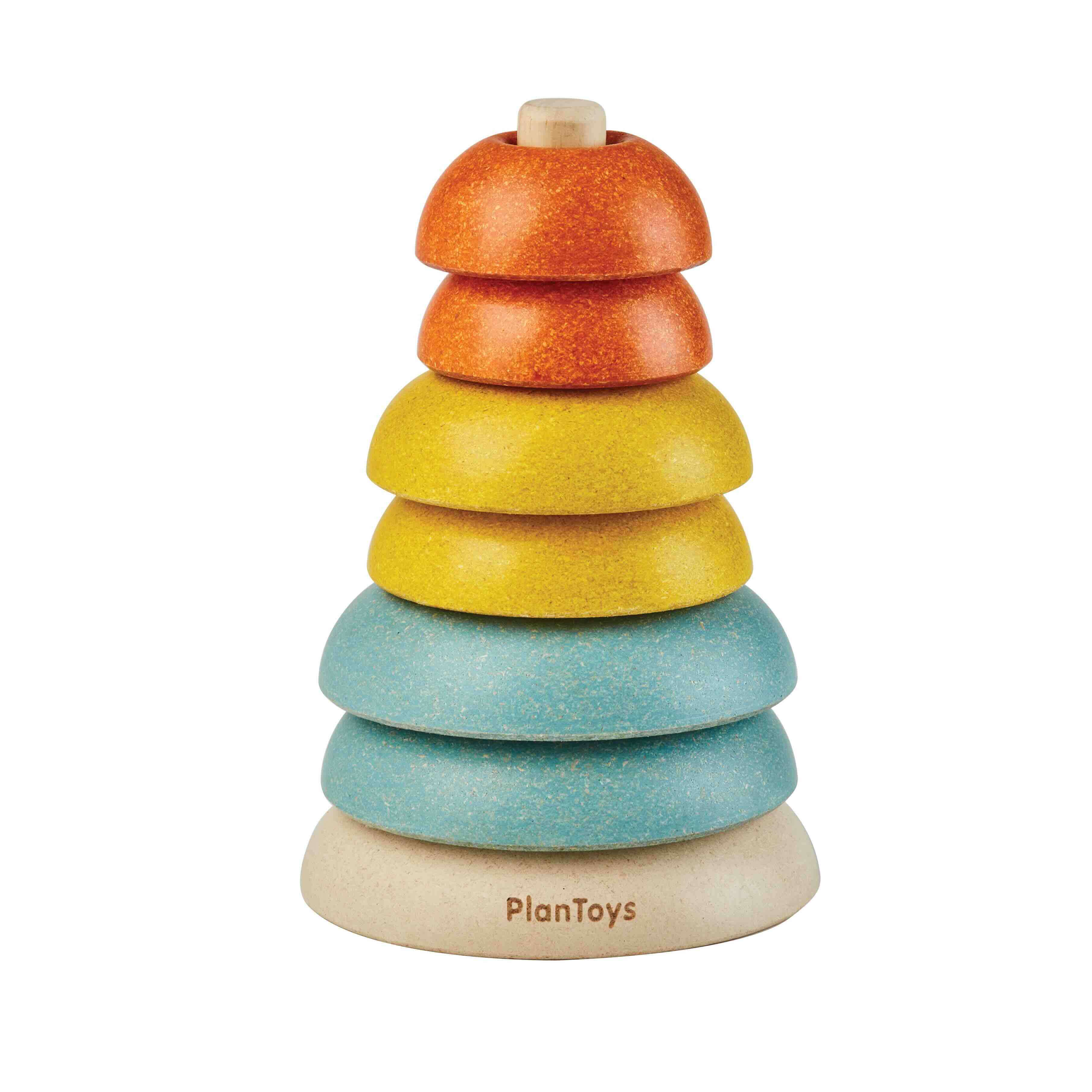 PlanToys Stapelturm Ringe