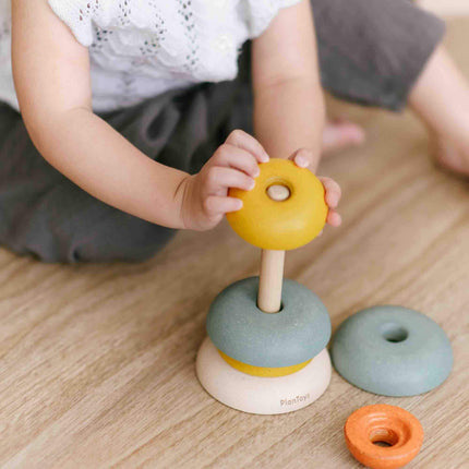 PlanToys Stapelturm Ringe