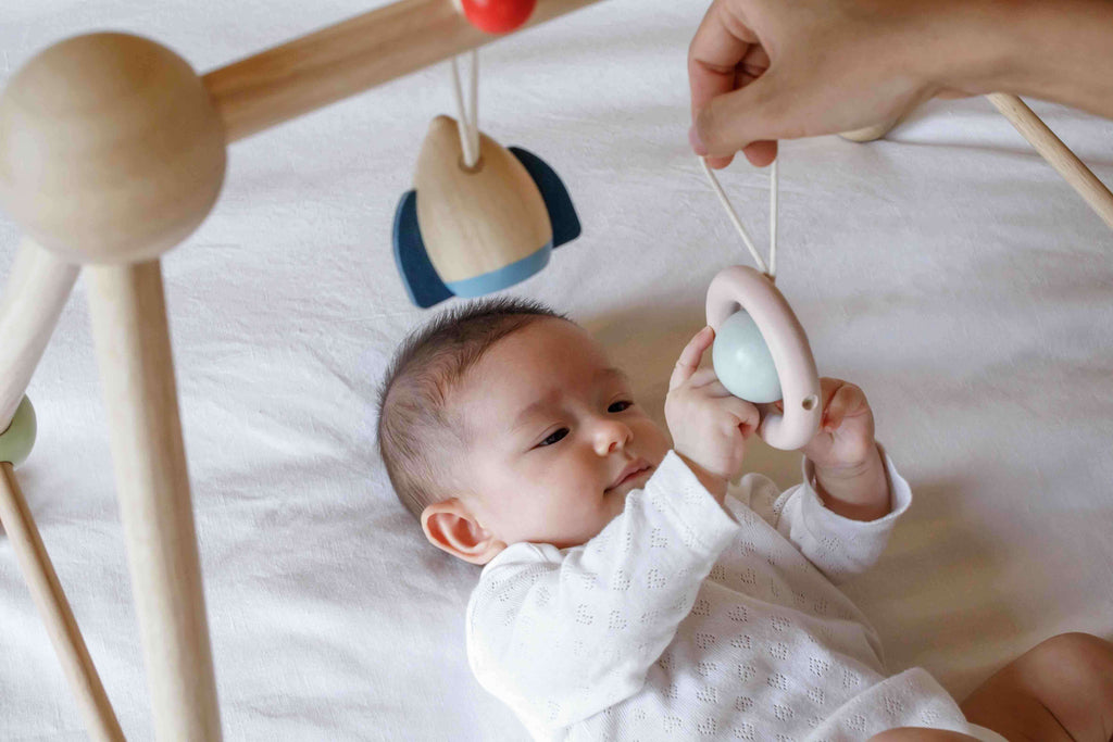 PlanToys Spielbogen Babygym Orchard