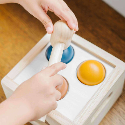 PlanToys Klopfspiel Schlagen und Fallen