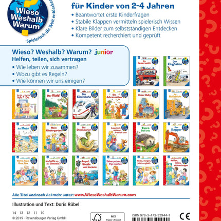 Wieso? Weshalb? Warum? junior, Band 66: Helfen, teilen, sich vertragen