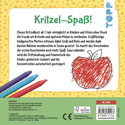 Mein allererstes Kritzelbuch ab 1 Jahr