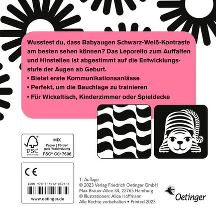 Erste Bilder für Babyaugen. 0-3 Monate