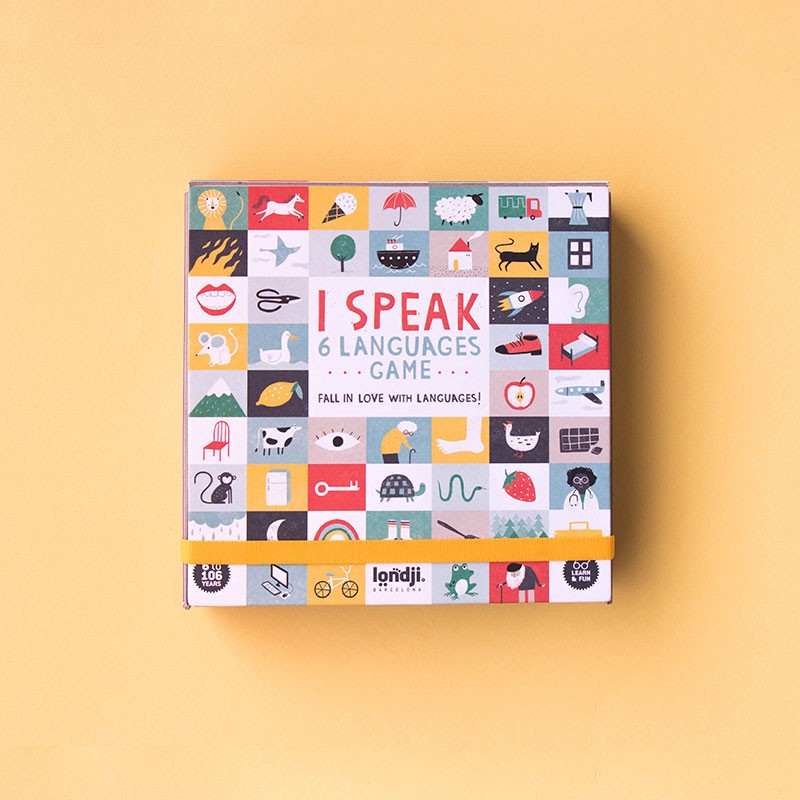 Londji I speak 6 Languages Sprach Spiel
