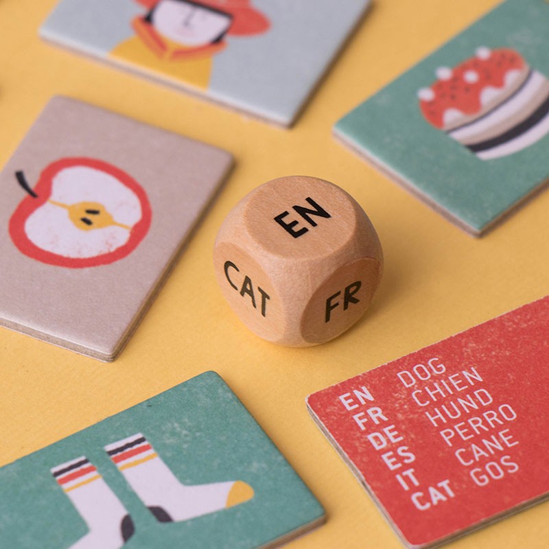 Londji I speak 6 Languages Sprach Spiel