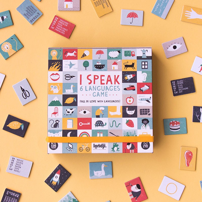 Londji I speak 6 Languages Sprach Spiel
