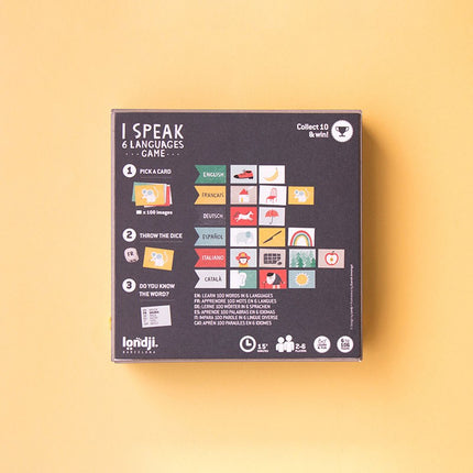 Londji I speak 6 Languages Sprach Spiel
