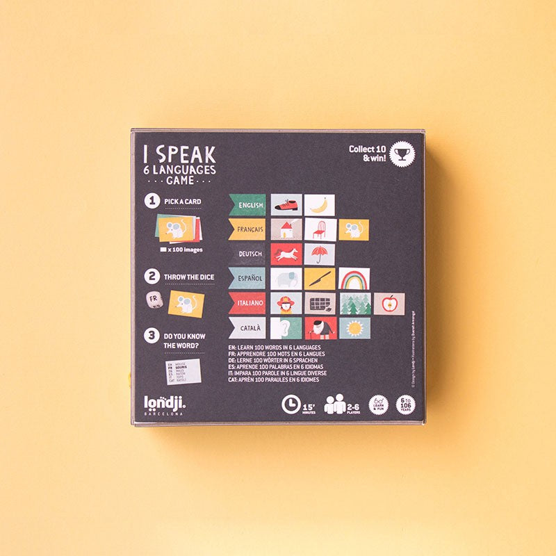 Londji I speak 6 Languages Sprach Spiel